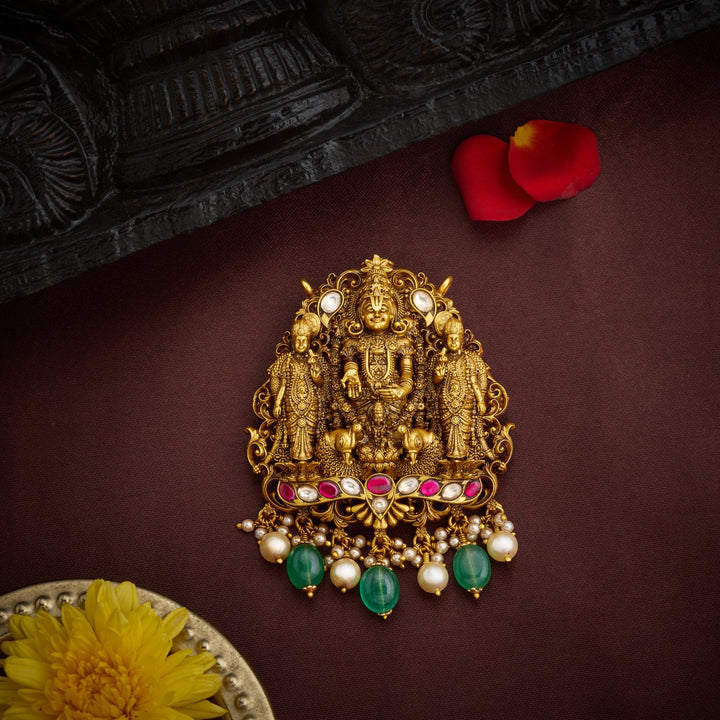 Sampatti Temple Pendant