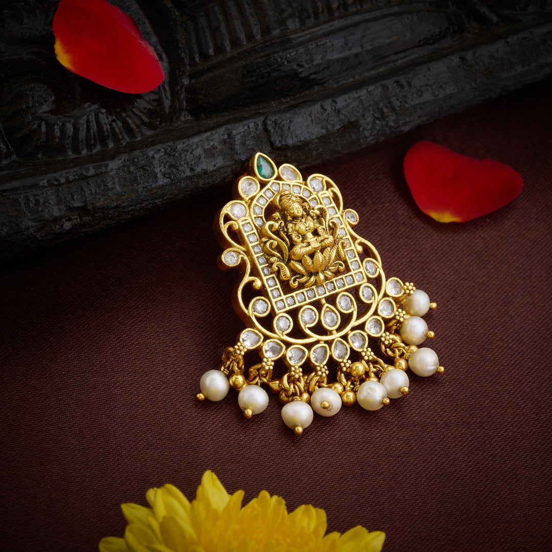 Adilakshmi Temple Pendant