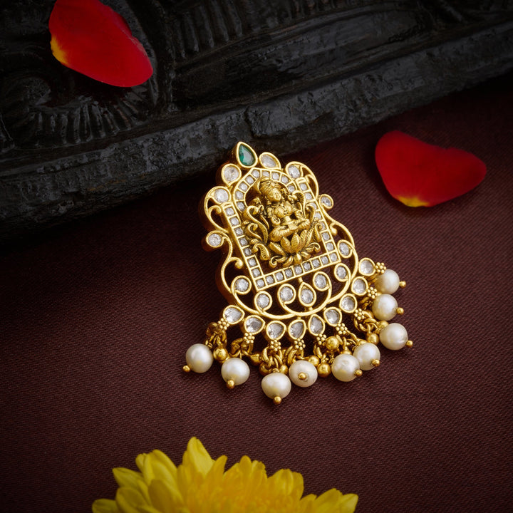 Adilakshmi Temple Pendant