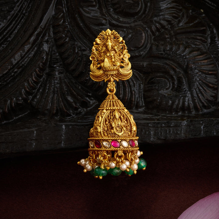 Riddhima Temple Jhumki