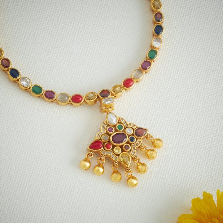 Amrita Reversible Stone Necklace
