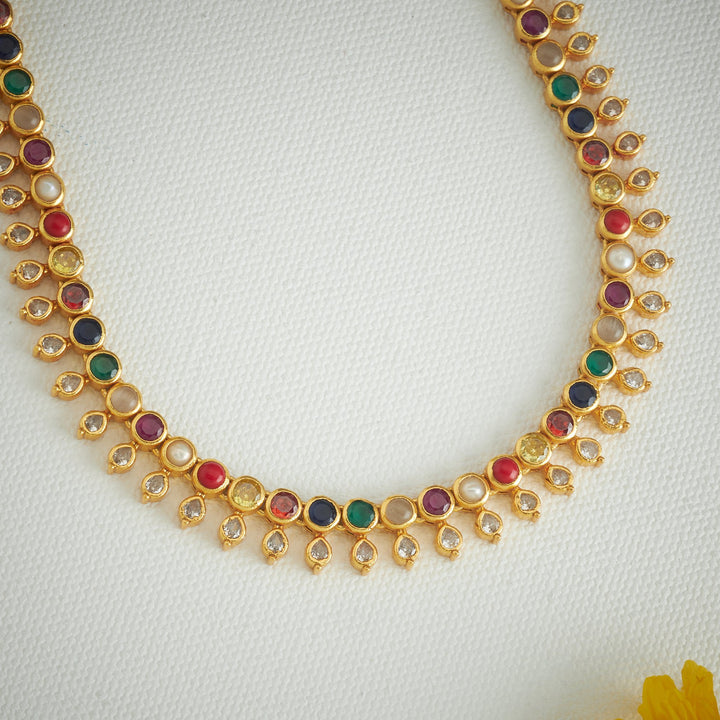 Navamani Stone Necklace