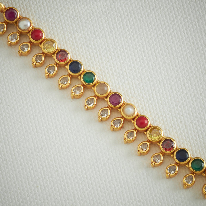 Navamani Stone Necklace