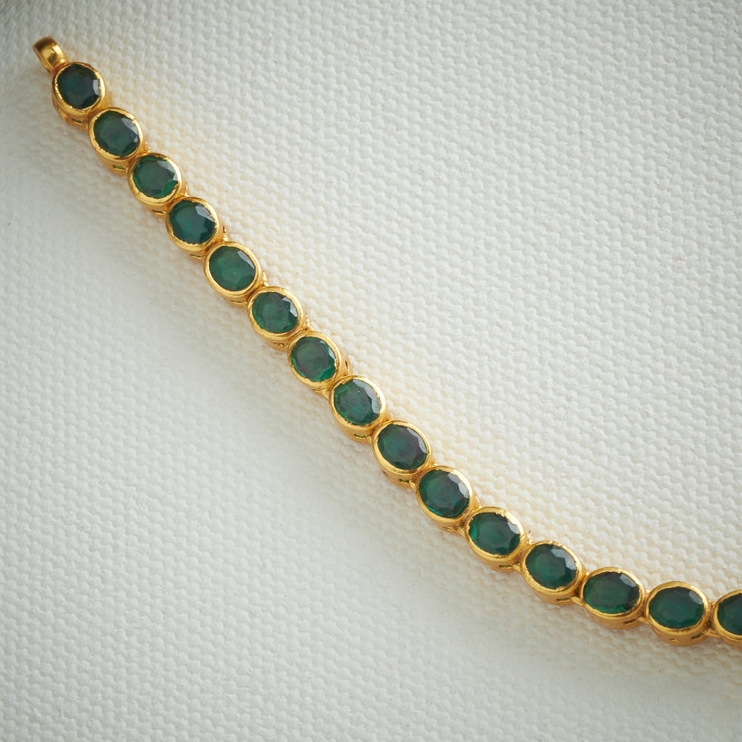 Manika-Panna Reversible Stone Necklace