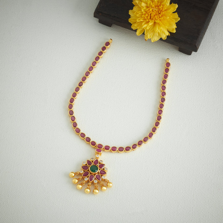 Mrinalini Stone Necklace