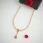 Pear Of Stone Necklace