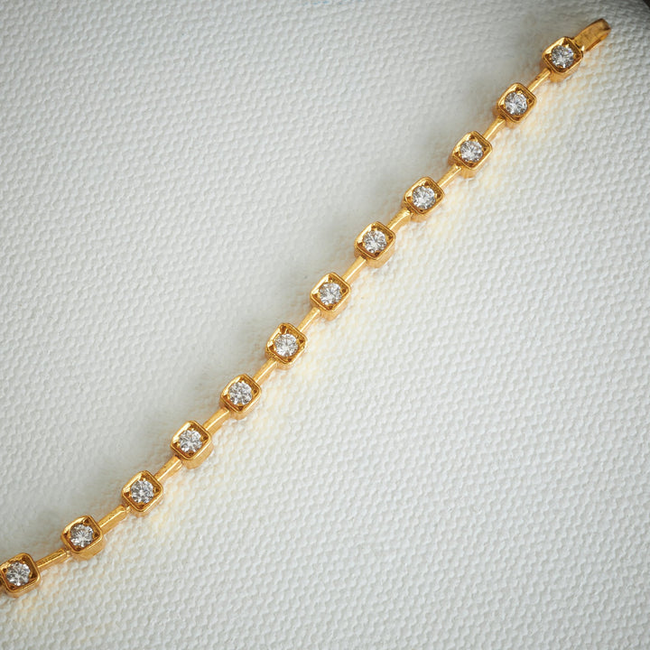 Pear Of Stone Necklace