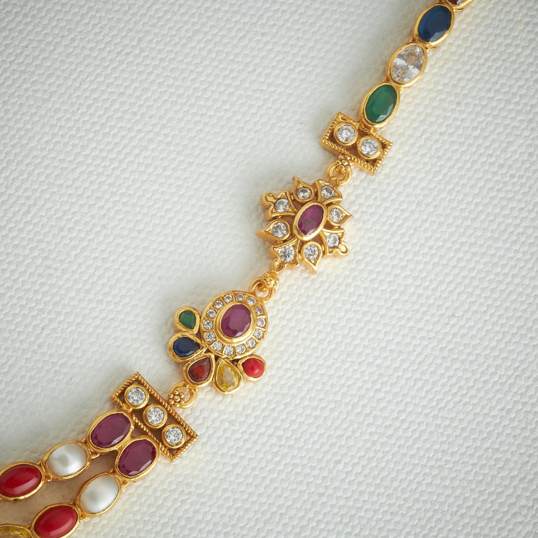 Phool-Navya Stone Necklace