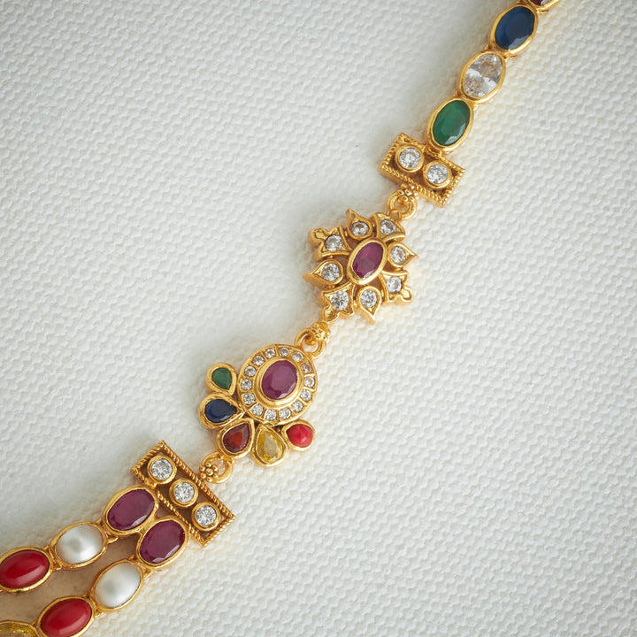 Phool-Navya Stone Necklace
