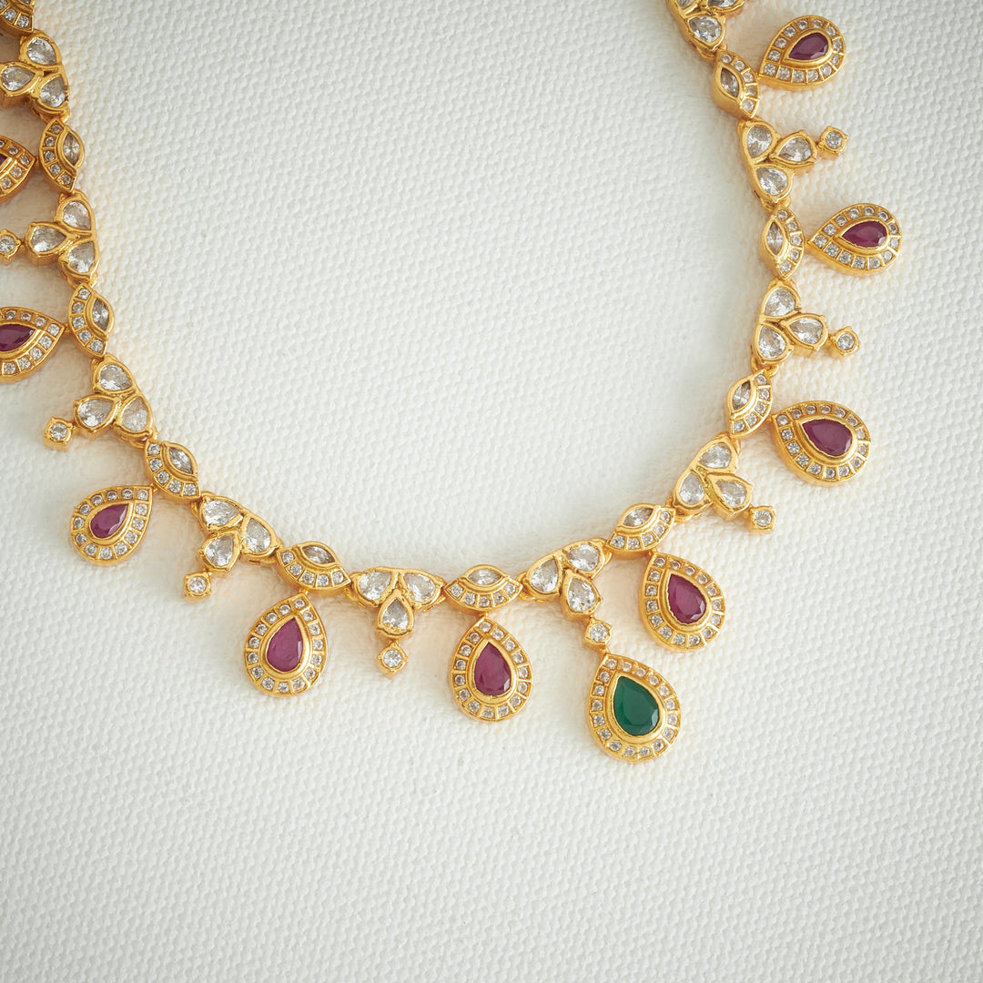 Gemelle Stone Necklace