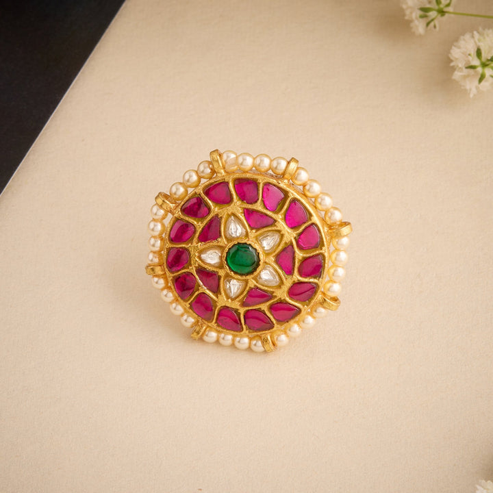 Aaradhya-Phool Kundan Studs