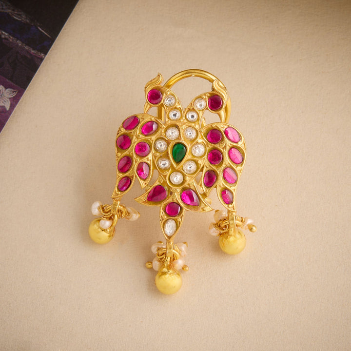 Twin-Eagle Kundan Studs