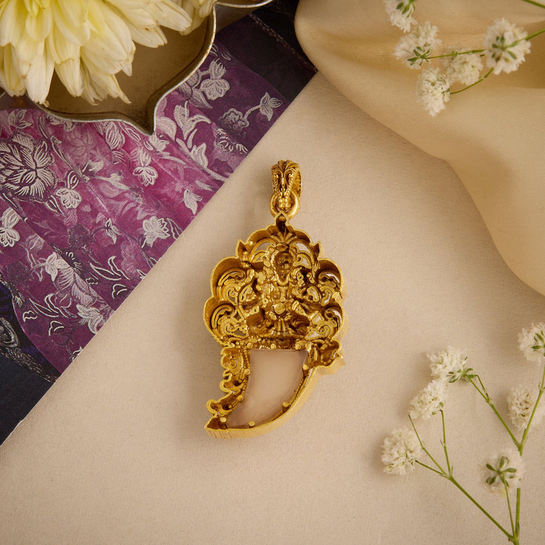 Santan Lakshmi Temple Pendant