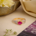 Aurelia Adjustable CZ Ring
