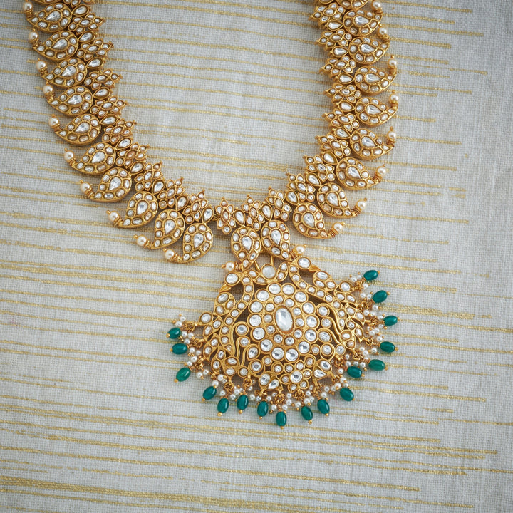 Amra Mayura Kundan Necklace