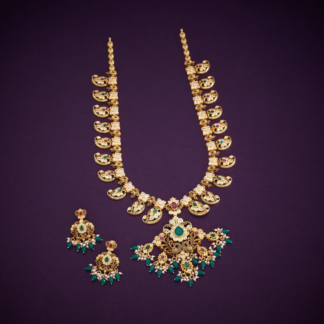 Vaidurya Stone Necklace Set
