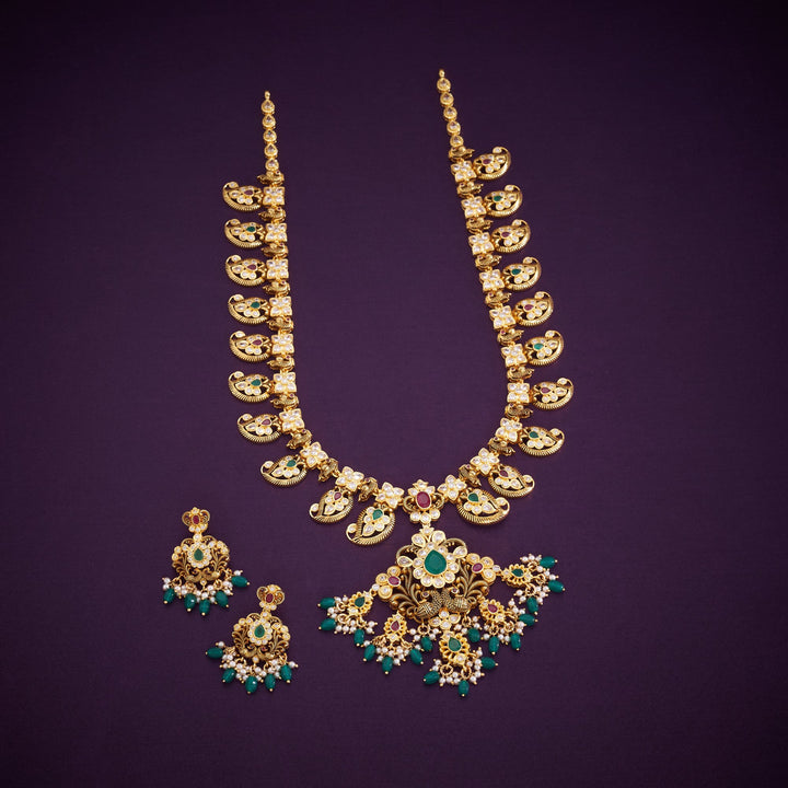 Vaidurya Stone Necklace Set