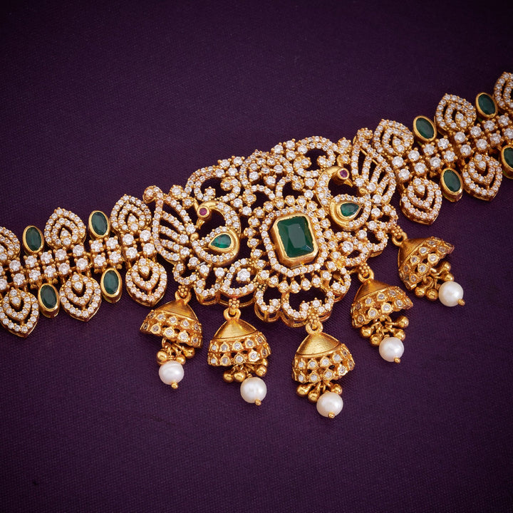Pavai-Mor Stone Choker