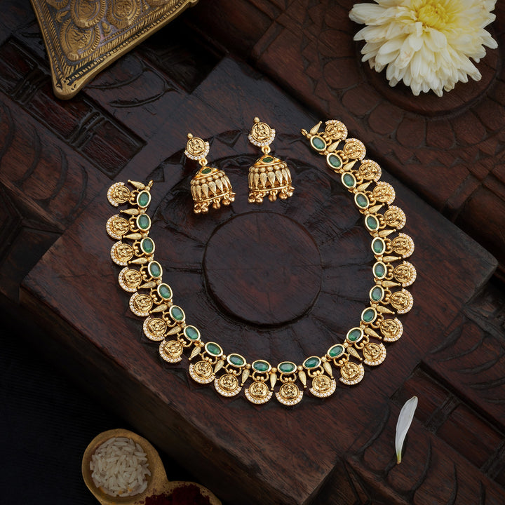 Shreevilasa Temple Necklace Set
