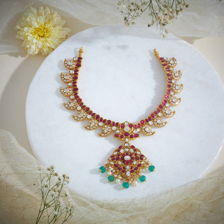 Mangodhara Kundan Necklace