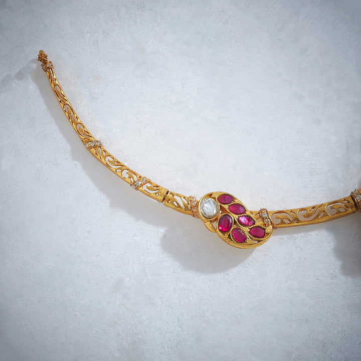 Madhurima Kundan Necklace Set