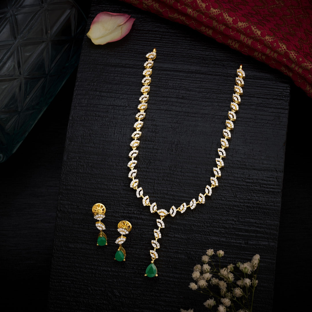 Crystal Symphony CZ Necklace