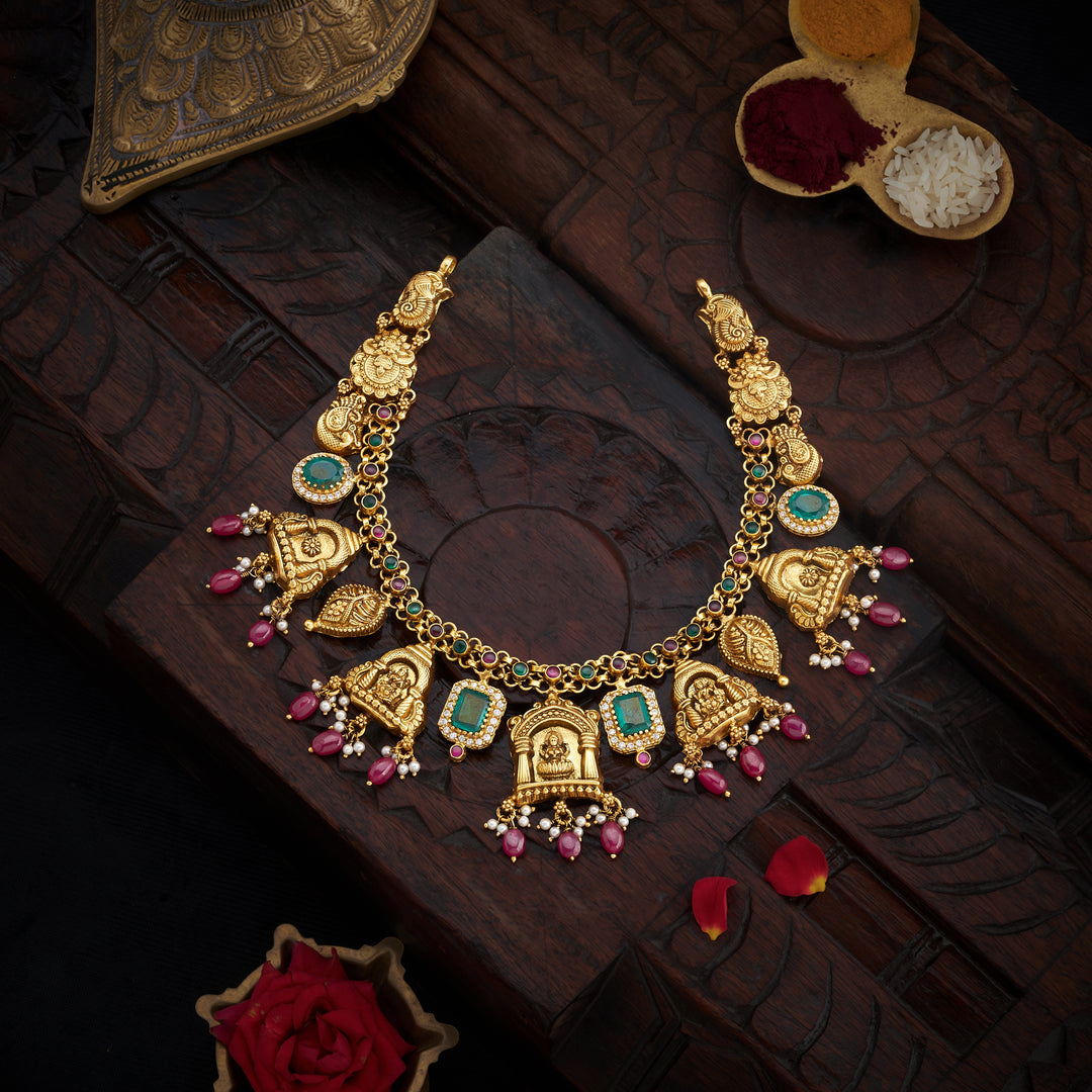 Sri Manjari Temple Necklace
