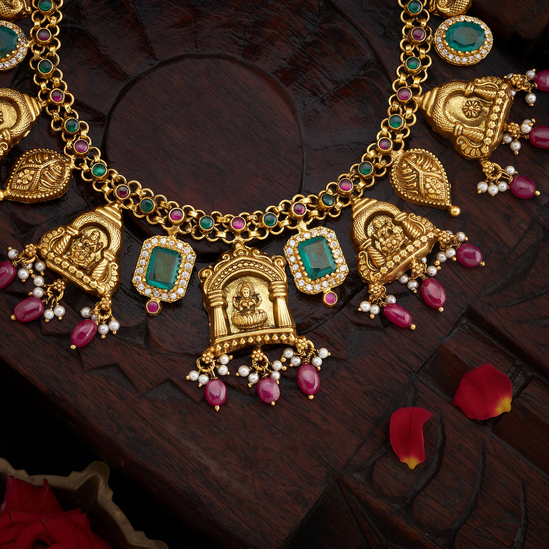 Sri Manjari Temple Necklace