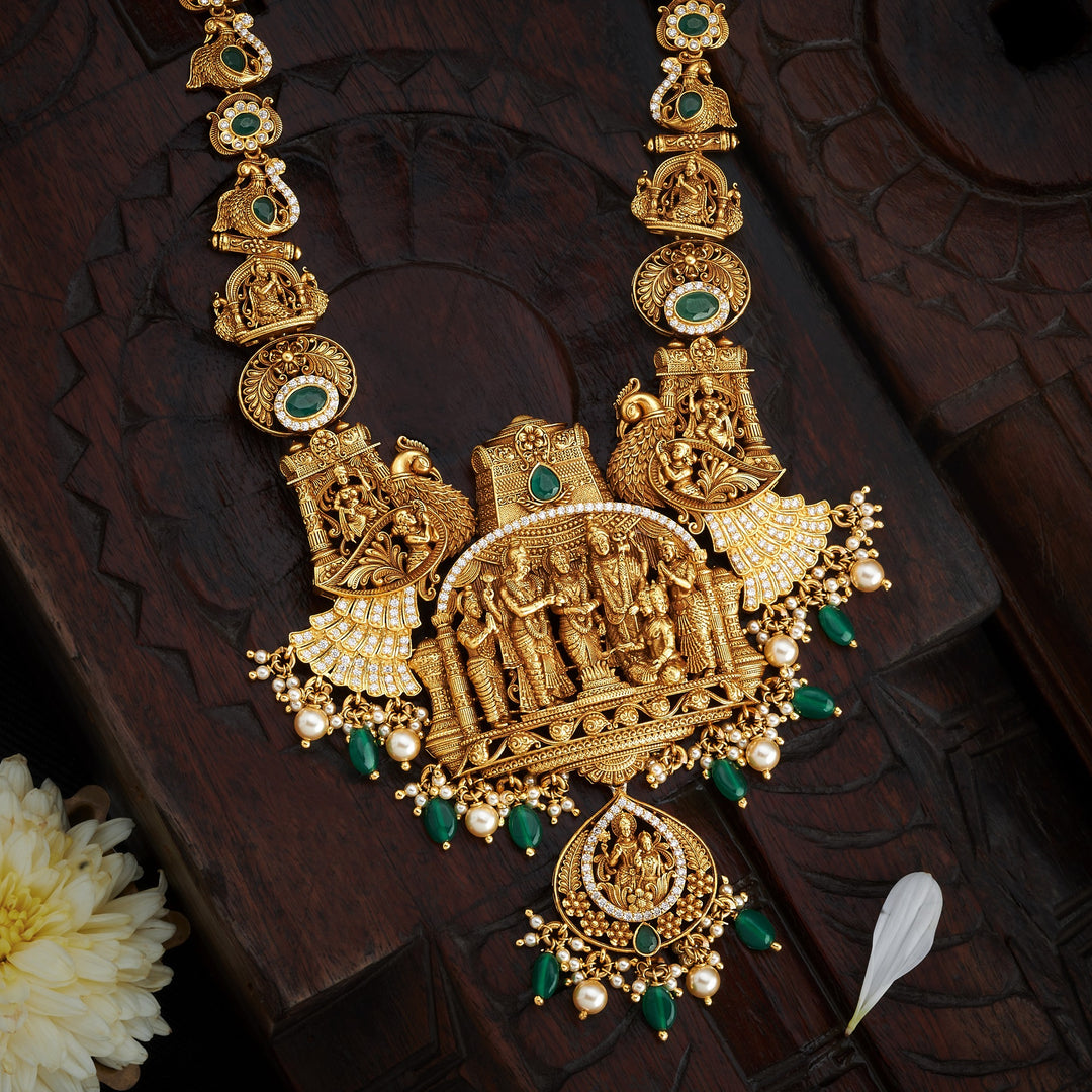 Sri Vaikuntha Temple Necklace