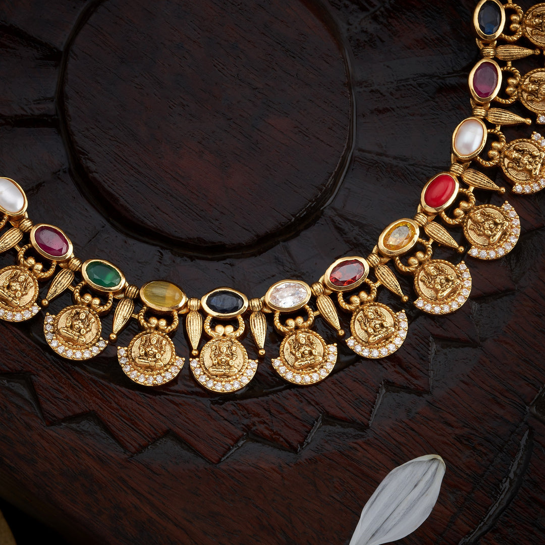 Shreevilasa Temple Necklace Set