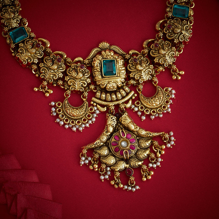 Morisha-Phool Nakshi Necklace