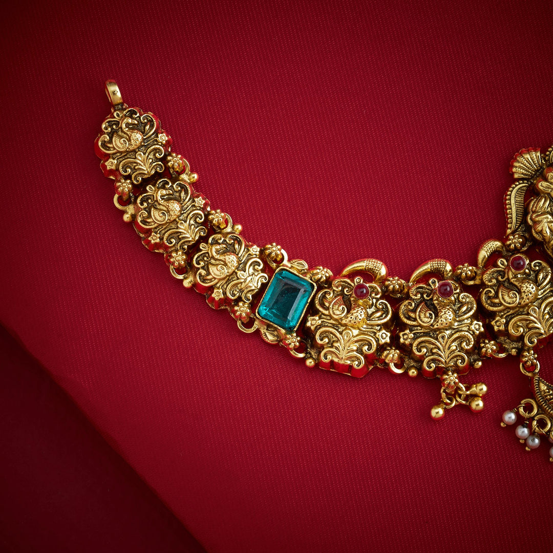 Morisha-Phool Nakshi Necklace
