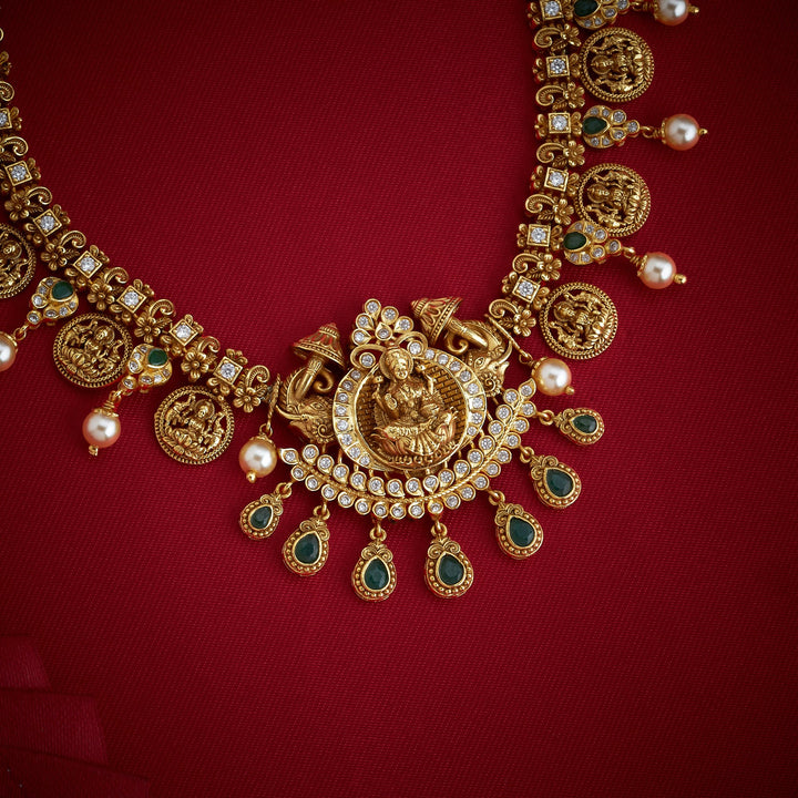 Shriparna Temple Necklace