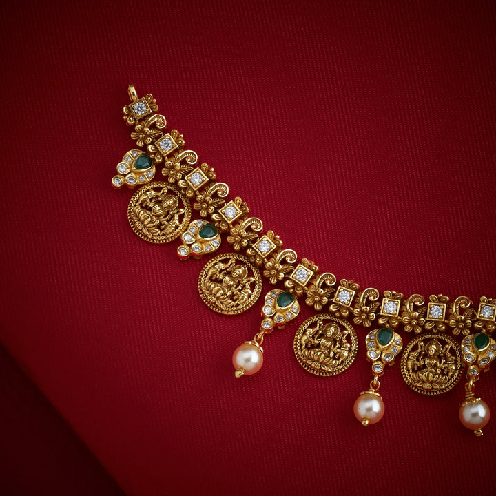 Shriparna Temple Necklace
