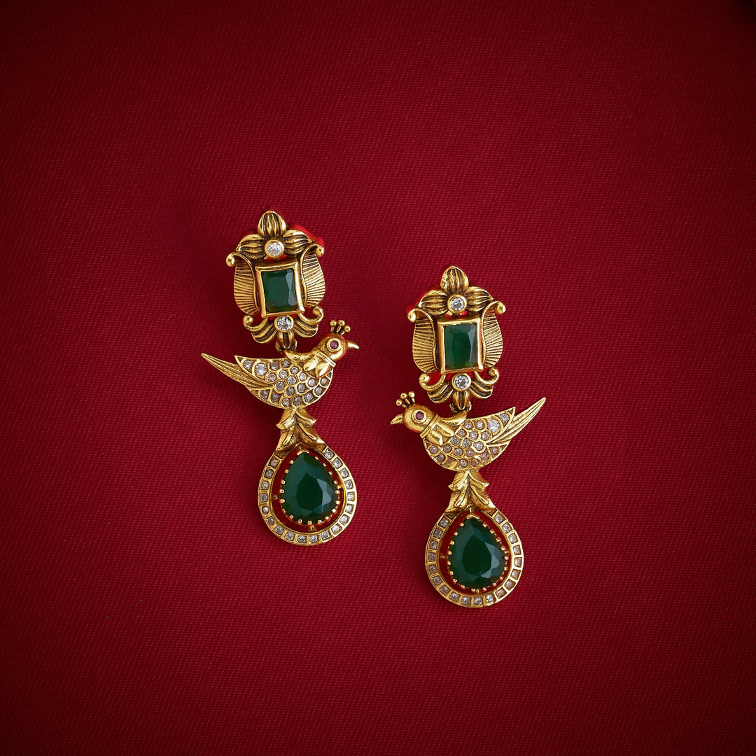 Haar-Parrot Nakshi Kanti Set