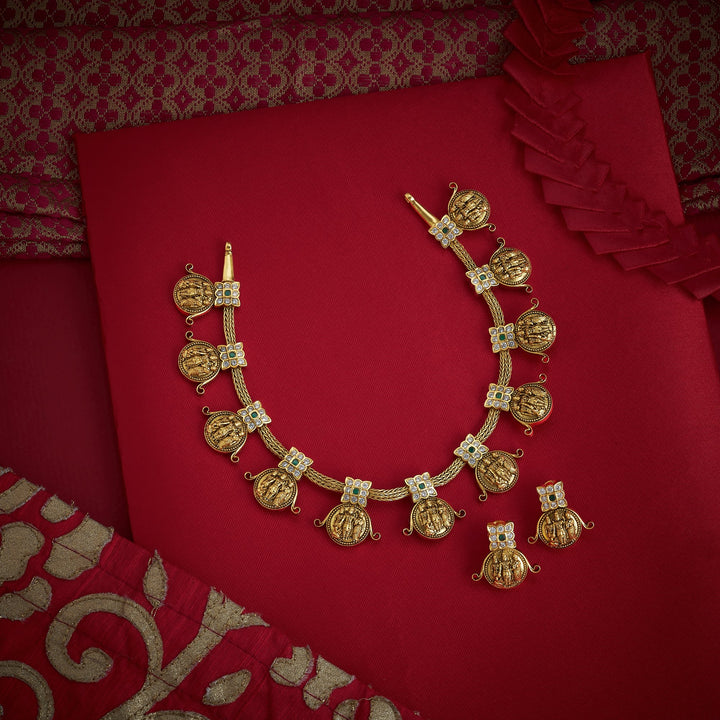 Siyaram Temple Necklace Set