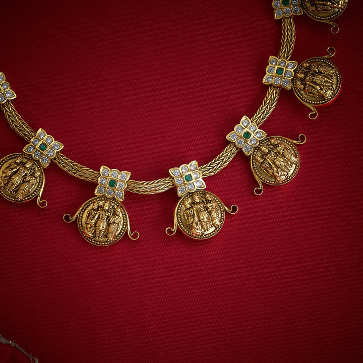 Siyaram Temple Necklace Set