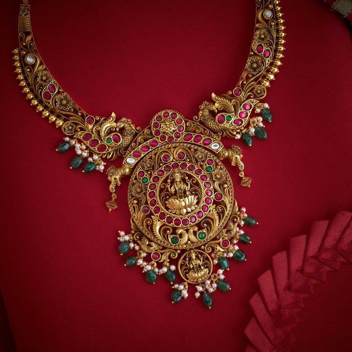 Shubhriya Temple Necklace Set