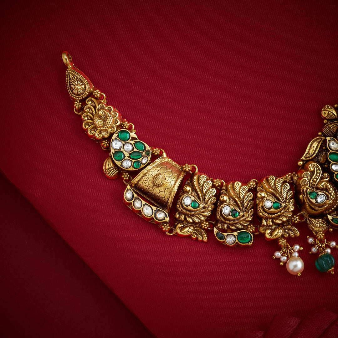 Kalyanika Temple Necklace Set