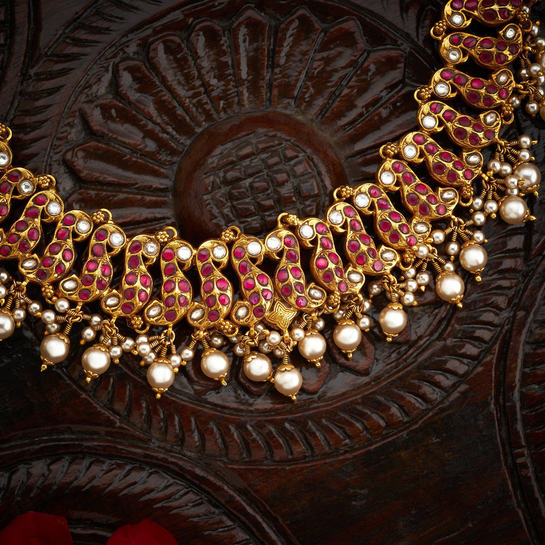 Morive Reversible Kundan Necklace