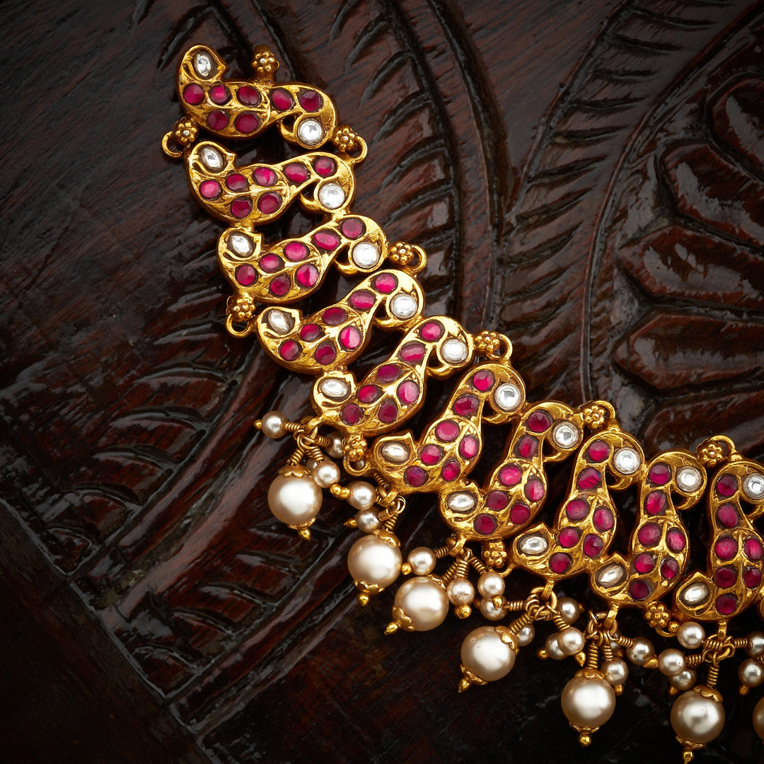 Morive Reversible Kundan Necklace