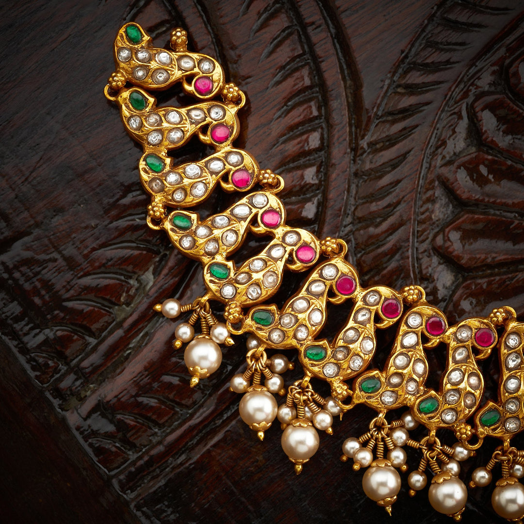 Morive Reversible Kundan Necklace