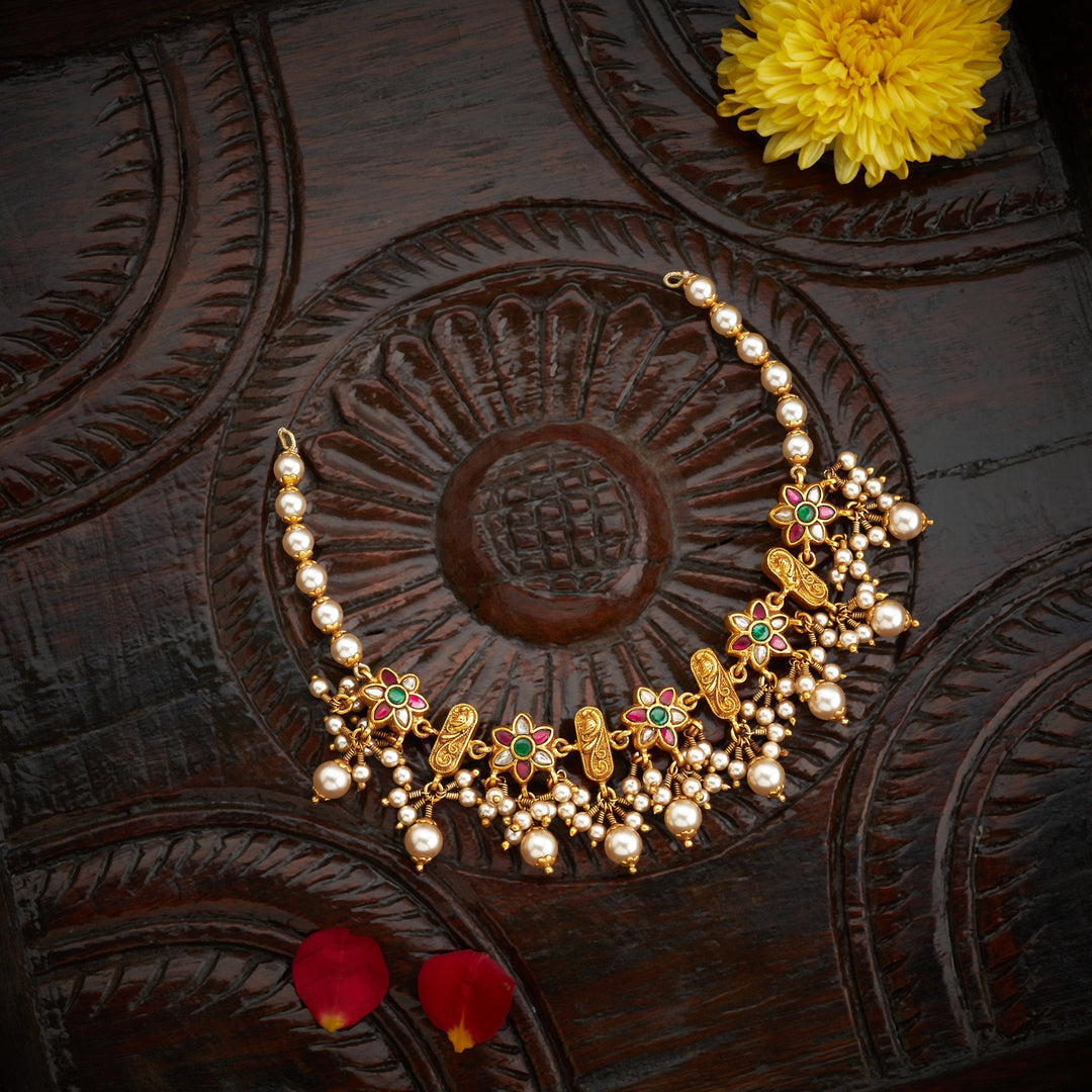 Phool-Moti Reversible Kundan Choker