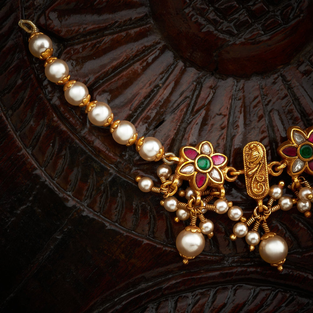 Phool-Moti Reversible Kundan Choker