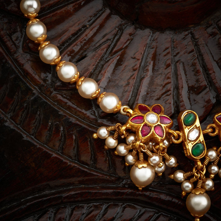 Phool-Moti Reversible Kundan Choker