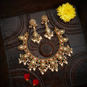Maanga Reversible Kundan Necklace Set