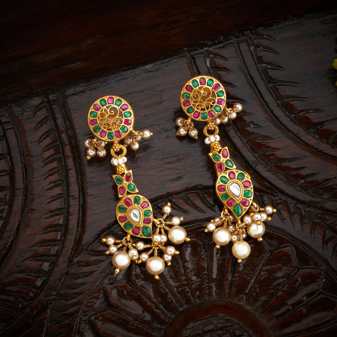 Maanga Reversible Kundan Necklace Set