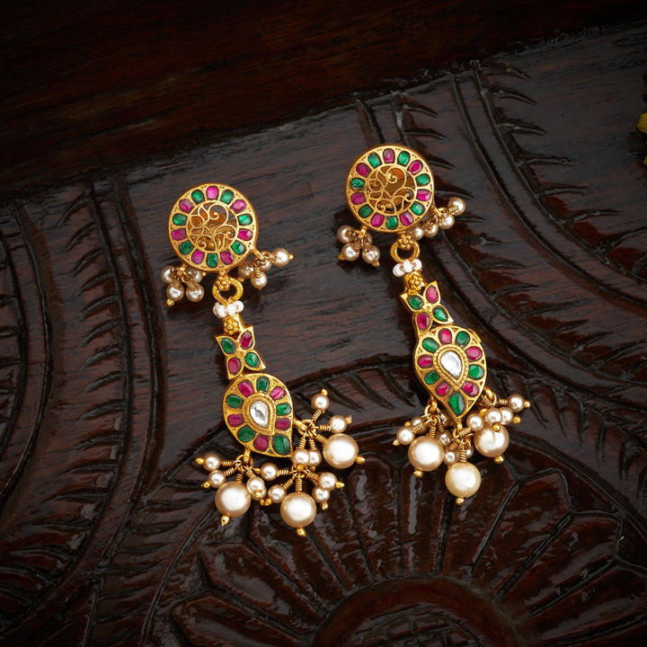 Maanga Reversible Kundan Necklace Set