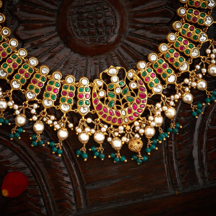 Kundanri Reversible Necklace Set