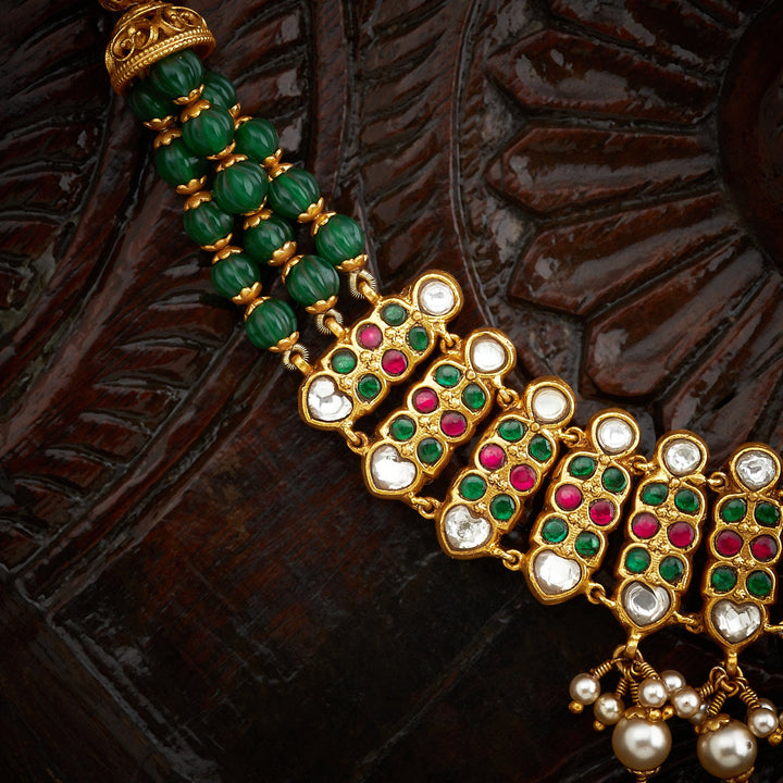 Kundanri Reversible Necklace Set
